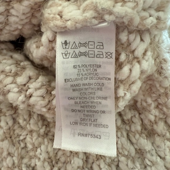 Anthropologie Yes Lola Pom Pom Sweater Sz L - Picture 9 of 11